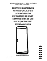 Electrolux EUF2000 Instruction Booklet preview