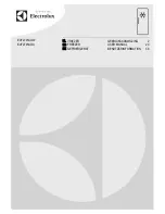 Preview for 1 page of Electrolux EUF2042AOW User Manual