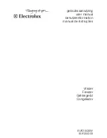 Preview for 1 page of Electrolux EUF20430W User Manual