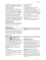 Preview for 19 page of Electrolux EUF20430W User Manual