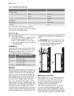 Preview for 36 page of Electrolux EUF20430W User Manual