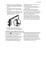 Preview for 39 page of Electrolux EUF20430W User Manual