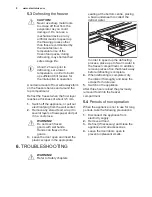 Preview for 8 page of Electrolux EUF2205AOW User Manual