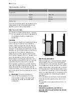 Preview for 20 page of Electrolux EUF23291W User Manual