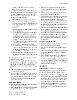 Preview for 47 page of Electrolux EUF23291W User Manual