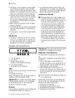 Preview for 48 page of Electrolux EUF23291W User Manual