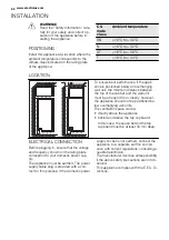 Preview for 82 page of Electrolux EUF2641FW User Manual