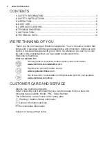 Preview for 2 page of Electrolux EUF2702DOW User Manual