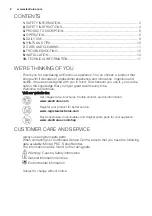 Preview for 2 page of Electrolux EUF2742AOW User Manual