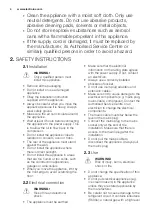 Preview for 4 page of Electrolux EUF2742AOW User Manual