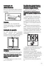 Preview for 74 page of Electrolux EUF29400 Instruction Book