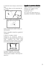 Preview for 76 page of Electrolux EUF29400 Instruction Book