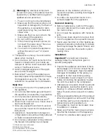 Preview for 3 page of Electrolux EUF29400X User Manual