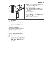 Preview for 41 page of Electrolux EUF3047AO User Manual