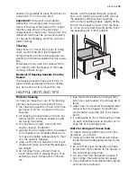 Preview for 19 page of Electrolux EUF31301W User Manual