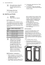 Preview for 12 page of Electrolux EUF7000W1 User Manual