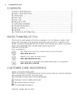 Preview for 2 page of Electrolux EUN1100FOW User Manual