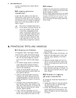 Preview for 8 page of Electrolux EUT1040FW User Manual