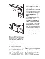 Preview for 14 page of Electrolux EUT1040FW User Manual