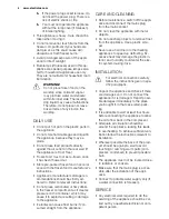 Preview for 4 page of Electrolux EUT1100FW User Manual