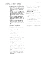 Preview for 11 page of Electrolux EUT1100FW User Manual