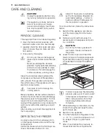 Preview for 12 page of Electrolux EUT1100FW User Manual