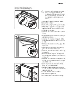 Preview for 17 page of Electrolux EUT1100FW User Manual