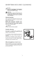 Preview for 9 page of Electrolux EUU 1172 Instruction Booklet