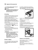 Preview for 8 page of Electrolux EUU1170 Instruction Manual