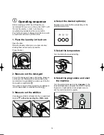 Preview for 14 page of Electrolux EW 1044 S Instruction Booklet