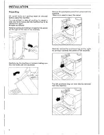 Preview for 4 page of Electrolux EW 1246 W Installation And Instruction Manual