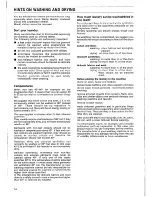 Preview for 14 page of Electrolux EW 1246 W Installation And Instruction Manual