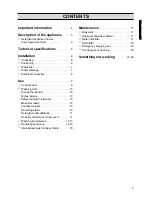 Preview for 3 page of Electrolux EW 842 F Instruction Booklet