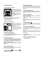 Preview for 12 page of Electrolux EW 865T Instruction Book