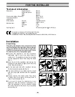 Preview for 18 page of Electrolux EW1024T Instruction Manual