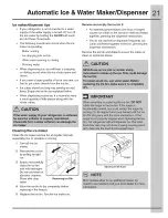 Preview for 21 page of Electrolux EW23BC85KS3 Use And Care Manual