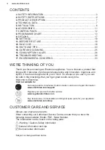 Preview for 2 page of Electrolux EW2F3047R5 User Manual