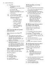 Preview for 22 page of Electrolux EW2F4722AB User Manual