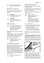 Preview for 25 page of Electrolux EW2F4822AF User Manual