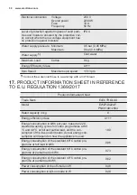 Preview for 30 page of Electrolux EW2F4822AF User Manual