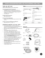 Preview for 4 page of Electrolux EW30DF65GBA Installation Instructions Manual