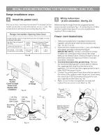 Preview for 8 page of Electrolux EW30DF65GBA Installation Instructions Manual