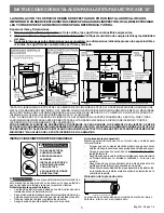 Preview for 7 page of Electrolux EW30EF65G S Installation Instructions Manual