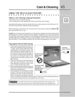 Preview for 43 page of Electrolux EW30ES65GBA Use & Care Manual