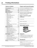 Preview for 2 page of Electrolux EW30ES65GBG Use And Care Manual