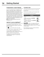 Preview for 14 page of Electrolux EW30ES65GBG Use And Care Manual