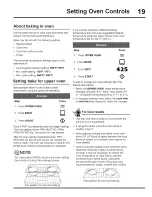 Preview for 19 page of Electrolux EW30ES65GBG Use And Care Manual