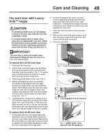 Preview for 49 page of Electrolux EW30ES65GBG Use And Care Manual