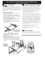 Preview for 4 page of Electrolux EW30GS65G S Instalation Instructions