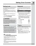 Preview for 23 page of Electrolux EW30GS80R Use And Care Manual